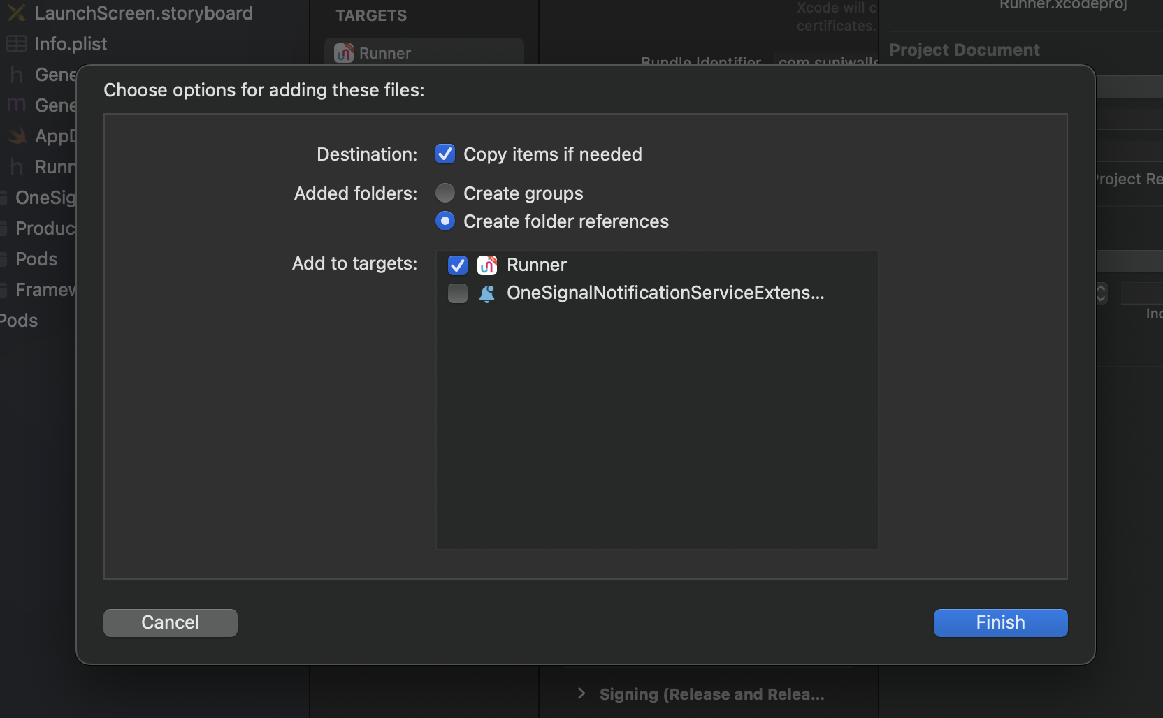 Config - Copy Archives Options